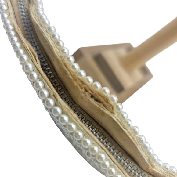 Vintage La Regale Pearl Beaded Mini Purse Japan Evening Bag Wedding - Picture 14 of 14